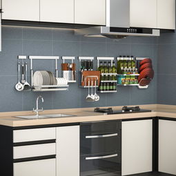 还能让厨房设备这样干净 使用阿简收纳架