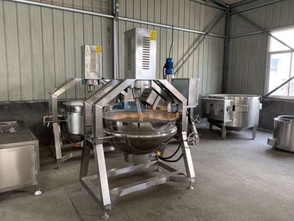 酱料行星搅拌炒锅,香辣豆鼓酱夹层锅