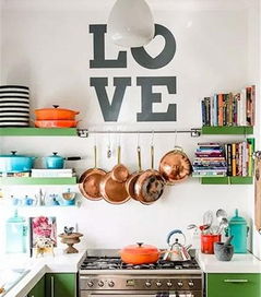 收纳用品墙面超值利用打造收纳厨房效果图