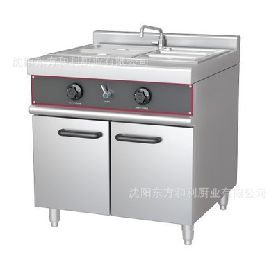 高效便捷的厨房新宠 五盆电热汤池连柜座